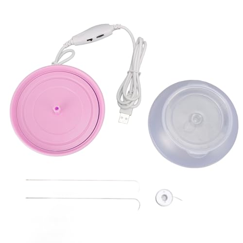 Elektrische Perlenspinner Effiziente Schrittless -Geschwindigkeits -Einstellung USB -Perlenspinner Halskette Armband Herstellung (Rosa) von NYSUZHOUJI