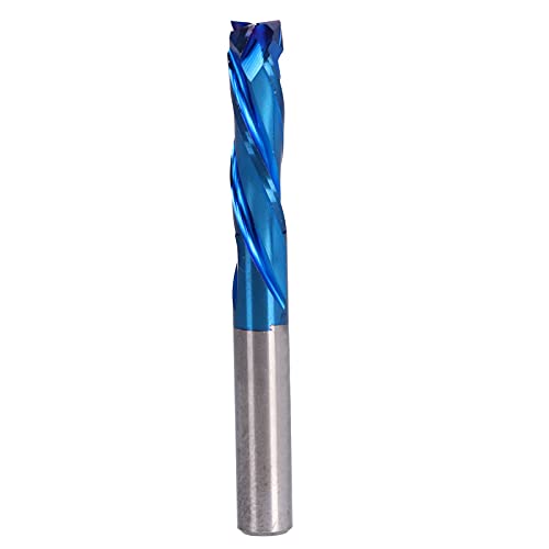 Fräserschneider Spiralrouter Bit Wolfram Stahlschnitzerei Schnittwerkzeug für Holzmarmor (8*8*25*70) von NYSUZHOUJI