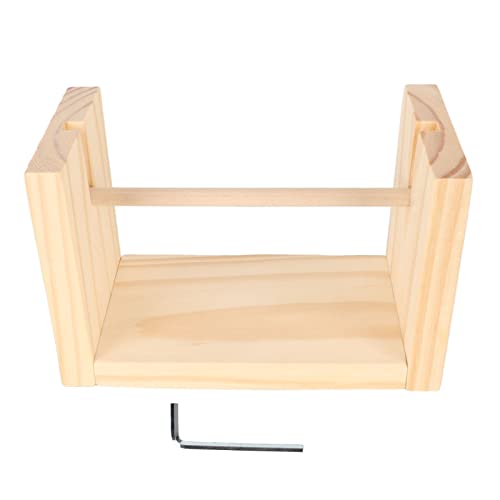 Garnhalter aus Holz, dreht sich sanft zum Häkeln, erhöht die Geschwindigkeit beim Nähen, Quilten, Heimwerken Garnhalter aus Holz, dreht sich sanft zum Häkeln, erhöht die Geschwindigkeit beim Nähen, Quilten, Heimwerken von NYSUZHOUJI