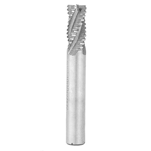 Hochgeschwindigkeitsstahl 4 Flötenendmühle CNC -Fräser mit 10 mm Durchmesser x 75 mm Länge für die nahtlose Schnittleistung von NYSUZHOUJI