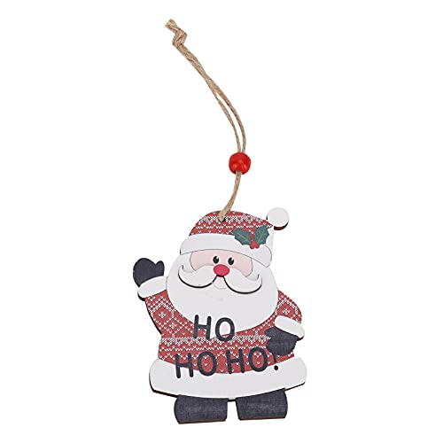 Hölzerne Weihnachtsbaum -Dekoration einzigartige Design Handarbeit Weihnachtsschmuck auffällige Weihnachtsdekoration Innen im Freien im Freien (Weihnachtsmann) von NYSUZHOUJI