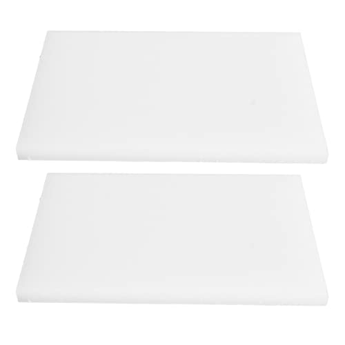 Leder Bastelstanzkissen für Handarbeit 2pcs weißer Kunststoff 5.9x3.9in Leder Bastelstanzkissen für Handarbeit 2pcs weißer Kunststoff 5.9x3.9in von NYSUZHOUJI