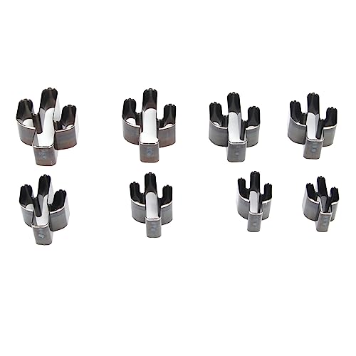 Lederform-Stanzschneider, Form-Hohlstanzschneider-Set aus Kohlenstoffstahl für Taschen, Geldbörsen, Gürtel Lederform-Stanzschneider, Form-Hohlstanzschneider-Set aus Kohlenstoffstahl für Taschen, Geldbörsen, Gürtel von NYSUZHOUJI