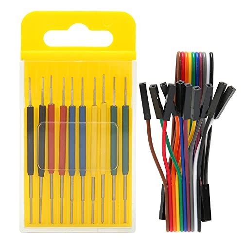 Micro IC -Haken -Clip -Klemm -Testleitungen für Multimeter -Mini -Clip, 10pcs ABS Impact Sturdy Clips von NYSUZHOUJI