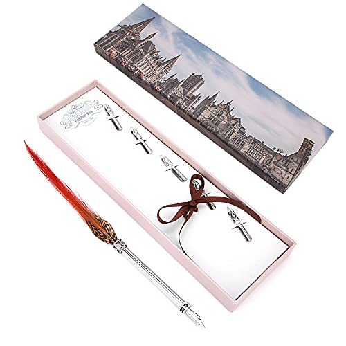 NYSUZHOUJI Kugelschreiber-Set Schöne Retro-ation Gravur Nibs für Studenten freund (3) von NYSUZHOUJI