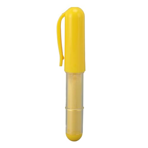 NYSUZHOUJI Stoffkreide Marker Stift Set sauber, gerade Linien nähen Stoffmarkierungen für Kleidung und Textilprojekte Haushalt (Gelb) von NYSUZHOUJI