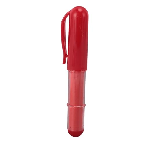 NYSUZHOUJI Stoffkreide Marker Stift Set sauber, gerade Linien nähen Stoffmarkierungen für Kleidung und Textilprojekte Haushalt (Rot) von NYSUZHOUJI