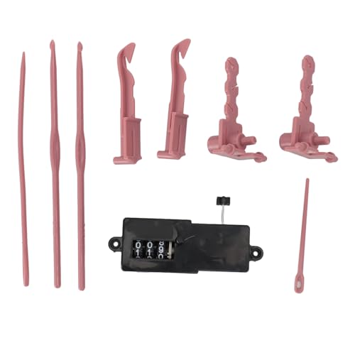 NYSUZHOUJI Strickmaschinen -Adapter -Set Leichtes Hochgeschwindigkeits -Strickmaschinenzubehör Haushalt Erfinderischer Gebrauch (9 PCs gesetzt) von NYSUZHOUJI