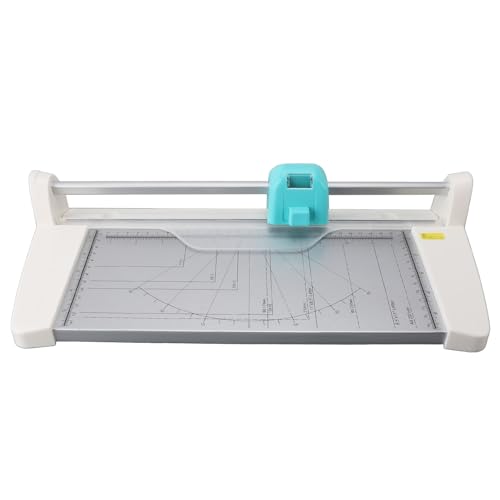 Papierschneider Multi Zweck rotierende ergonomische Skala -Linie mit 4 Klingen Papier Trimmer Schneidfoto Kartonpapier von NYSUZHOUJI
