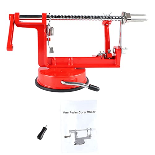 Potato Peeler Corer Spiralschneider 304 Klingen Handrührer Twisted Potato Cutter Big Red Kitchen Restaurant Potato Peeler Corer Spiralschneider 304 Klingen Handrührer Twisted Potato Cutter Big Red Kitchen Restaurant von NYSUZHOUJI