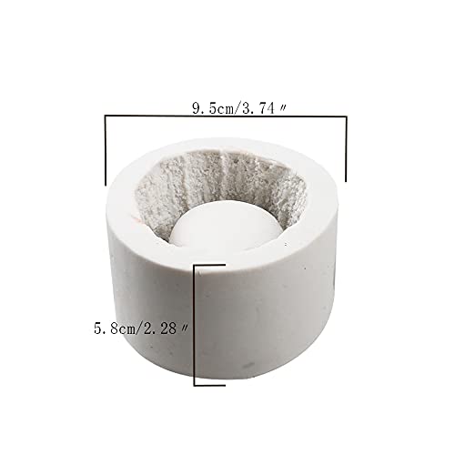 Silikon handgefertigte Seife Zement Blumentopf Form leicht zu waschen Gartenation von NYSUZHOUJI