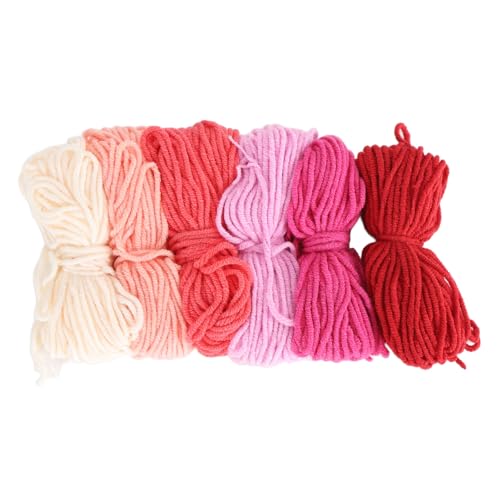 Stickereifaden Buntes Handwerksseide zum Nähen von Querstich 6pcs (Typ 4) von NYSUZHOUJI