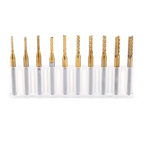 Wolfram -Carbid -Endmühle Set Hochfestigkeit Schneidwerkzeug für CNC -Gravurmaterialien 10pcs Wolfram -Carbid -Endmühle Set Hochfestigkeit Schneidwerkzeug für CNC -Gravurmaterialien 10pcs von NYSUZHOUJI