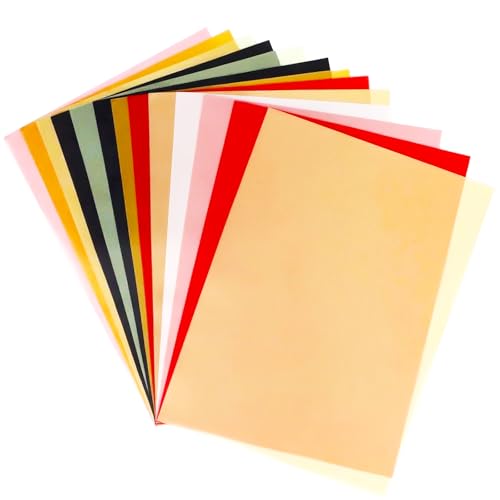 50 Transparentpapier Bunt,Seidenpapier in 7 Farben, 100g/m² Glattes Farbiges Bastelpapier Transparent,zum Bedrucken von Transparentfolien,Pauspapier A4,Pergamentpapier für Windlichter 50 Transparentpapier Bunt,Seidenpapier in 7 Farben, 100g/m² Glattes Farbiges Bastelpapier Transparent,zum Bedrucken von Transparentfolien,Pauspapier A4,Pergamentpapier für Windlichter von NYTGAH