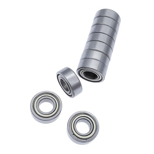 NZBZMBTTVF 10 Stück MR115 Miniaturlager 5 x 11 x 4 mm Kohlenstoffstahl-Rillenkugellager for 3D-Drucker funktionale mechanische Teile Lager NZBZMBTTVF 10 Stück MR115 Miniaturlager 5 x 11 x 4 mm Kohlenstoffstahl-Rillenkugellager for 3D-Drucker funktionale mechanische Teile Lager von NZBZMBTTVF