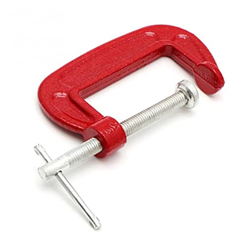 NZBZMBTTVF 2 stücke Heavy Duty G Klemme 1-3inch Heavy Duty C-Clamp G-Clamp Heavy Duty Metall Tischler Handwerker Visis Grip Holzbearbeitungswerkzeug Klemme(2 inch) von NZBZMBTTVF