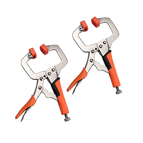 NZBZMBTTVF 2 stücke Metall Gesichtsklemme 6 Zoll for Pads C Klemmen Werkzeug for Holzbearbeitungsschweißen und Taschenlochschreinerei Klemme NZBZMBTTVF 2 stücke Metall Gesichtsklemme 6 Zoll for Pads C Klemmen Werkzeug for Holzbearbeitungsschweißen und Taschenlochschreinerei Klemme von NZBZMBTTVF