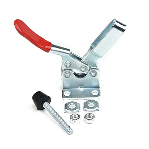NZBZMBTTVF 4/8pcs / Set Rote Kippschelle 100kg Quick Release-Werkzeug Horizontale Klammern Hand Neue Hochleistungs-Tooling-Zubehör Klemme(4Pcs) von NZBZMBTTVF