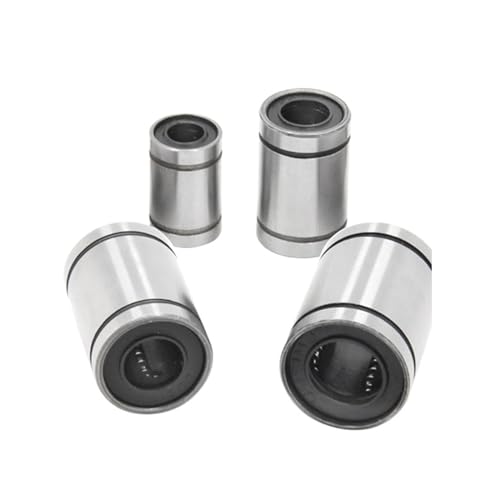 NZBZMBTTVF 4 Teile/los LM8UU 8mm Linearkugellager Linearlager 8mm 3D Drucker Teile LM8 CNC Teile Lager von NZBZMBTTVF