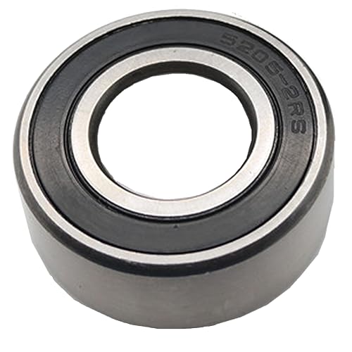 NZBZTMLCYK 1 Stück 5212-2RS 5212RS zweireihige Schrägkugellager 3212 2RS 60 x 110 x 36,5 mm Lager von NZBZTMLCYK