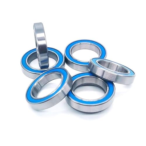 NZBZTMLCYK 10 Stück 6803RS Lager 17 x 26 x 5 mm ABEC-7 Hobby Elektro RC Auto LKW 6803 RS 2RS Kugellager 6803-2RS blau versiegelt Lager von NZBZTMLCYK