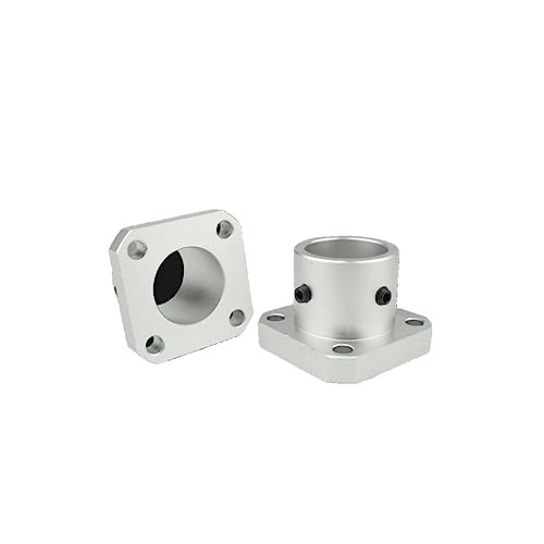 NZBZTMLCYK 1PCS Langarm Runde Flansch Mount Typ Welle Unterstützt Linear Motion Automatisierung Komponenten Auf Lager Lager(Square,Diameter - 40mm) von NZBZTMLCYK