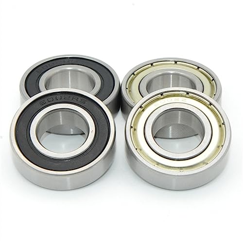 NZBZTMLCYK 2/4 Stück 6000zz Rs 6001ZZ 6002RS 6003-2Z 6004Z 6005-2RS ZZ RS RZ 2RZ Rillenkugellager Lager(6000zz,2pcs) von NZBZTMLCYK