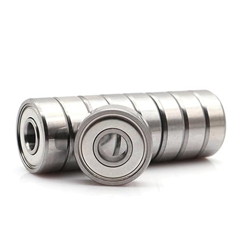 NZBZTMLCYK 5/10/20/50 Stück Hochgeschwindigkeits-Handstückrotor, rostfreie Kugellager SR144TL 3,175 x 6,35 x 2,38 mm Lager(50 PCS_6.35MM_2.38MM) von NZBZTMLCYK