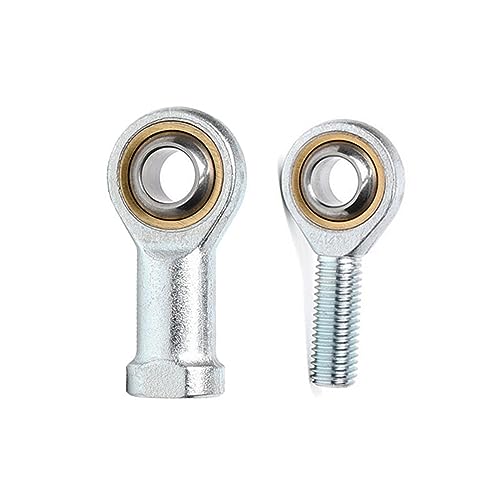 NZBZTMLCYK 5PC Lager Stangenende Gelenklager SI5 6 8 10 12 14 16 TK Metrisches Außengewinde Links Weiblich Rechtsgewinde Stangenende Gelenklager Lager(Left,Sa14tk) von NZBZTMLCYK