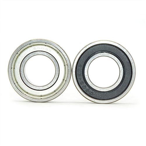 NZBZTMLCYK 6000-2RS 6001-2RS 6002-2RS 6000ZZ 6001ZZ 6002ZZ 6004ZZ 6005ZZ Rillenkugellager for Gummidichtung und Metallabschirmung Lager(5pcs,6000zz 10x26x8mm) von NZBZTMLCYK