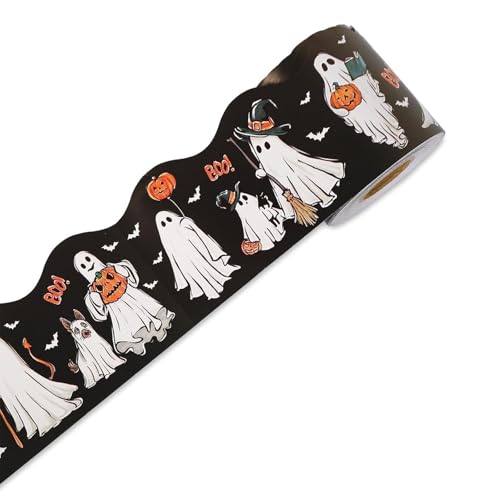 59ft Halloween Bulletin Board Borders Trimm Für Klassenzimmer Dekoration Chalkboard Grenzausstattung Für Schulbekanntmachungen von NZHBOAM