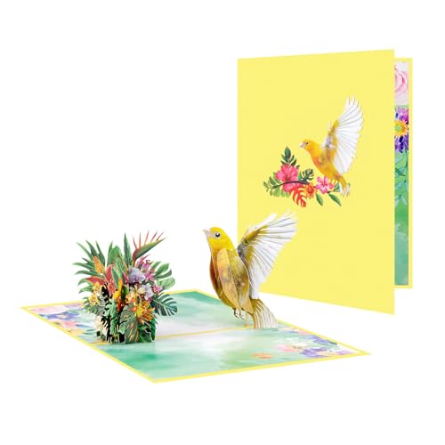 Muttertagsgrußkarte 3D Blumenvogel Grußkarte Mit Umschlag Handgefertigter Muttertagskarte Für Mutterlehrer Muttertagsgrußkarte 3D Blumenvogel Grußkarte Mit Umschlag Handgefertigter Muttertagskarte Für Mutterlehrer von NZHBOAM