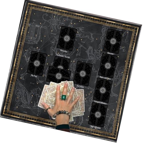 NZHBOAM Readingkarte Astrologys Tischdecke Altäre Stoff Quadratische Gotteskarten Karten Tisch Stoff Hexerei Deck Tuch Dauer NZHBOAM Readingkarte Astrologys Tischdecke Altäre Stoff Quadratische Gotteskarten Karten Tisch Stoff Hexerei Deck Tuch Dauer von NZHBOAM