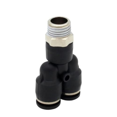 Zweig Y Schnelldruckregler Rohr Drosselventil Kompressor Zubehör Pneumatische Fitting PX4-02 PX6-02 5 Stück(PX8-02) von NZNGUSHA