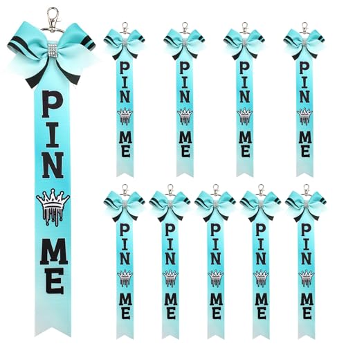 NZVCQVPU 10pcs Bowknot Ribbon Keychain mit Strasssteinen Rucksack -Gurt -Dekoration Sportzubehör für Team Bonding Event Bulk Jubel Keychain Set NZVCQVPU 10pcs Bowknot Ribbon Keychain mit Strasssteinen Rucksack -Gurt -Dekoration Sportzubehör für Team Bonding Event Bulk Jubel Keychain Set von NZVCQVPU