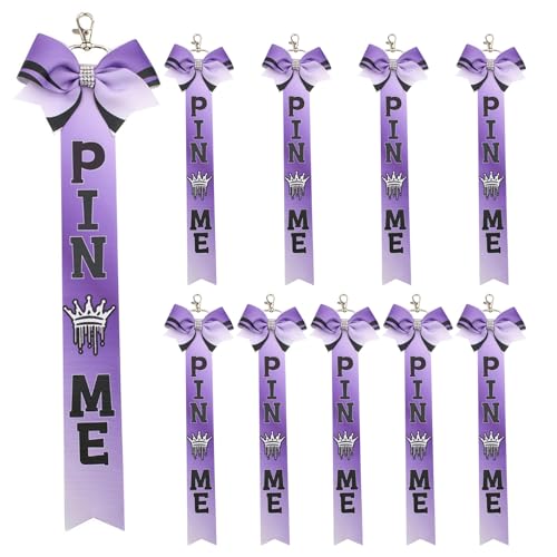 NZVCQVPU 10pcs Bowknot Ribbon Keychain mit Strasssteinen Rucksack -Gurt -Dekoration Sportzubehör für Team Bonding Event Bulk Jubel Keychain Set NZVCQVPU 10pcs Bowknot Ribbon Keychain mit Strasssteinen Rucksack -Gurt -Dekoration Sportzubehör für Team Bonding Event Bulk Jubel Keychain Set von NZVCQVPU