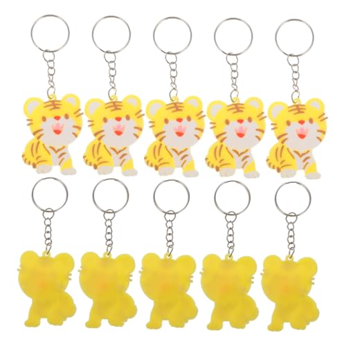 NZVCQVPU 21pcs Cartoon Tiger Keychains Weiche Beutel Anhänger Süßes und dekoratives Accessoires zum Organisieren von Schlüssel für alle Altersgruppen NZVCQVPU 21pcs Cartoon Tiger Keychains Weiche Beutel Anhänger Süßes und dekoratives Accessoires zum Organisieren von Schlüssel für alle Altersgruppen von NZVCQVPU
