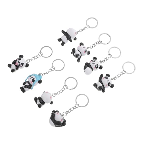 NZVCQVPU 8pcs Panda Schlüsselbund niedliche und Bag Hanging Charms Creative Women Cartoon Panda Design Leichte und tragbare Schlüsselringe für Schlüssel und Taschen NZVCQVPU 8pcs Panda Schlüsselbund niedliche und Bag Hanging Charms Creative Women Cartoon Panda Design Leichte und tragbare Schlüsselringe für Schlüssel und Taschen von NZVCQVPU