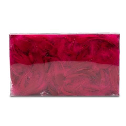 NaDeco Dekofedern 15g, ca. 5-10cm, 15 Farben zur Auswahl | Dekofedern zum Basteln und Dekorieren | DIY Hochzeit Federn | weiße Bunte Federn | Deko Feder | Bastelfedern | Vogelfedern, Farbe:Bordeaux NaDeco Dekofedern 15g, ca. 5-10cm, 15 Farben zur Auswahl | Dekofedern zum Basteln und Dekorieren | DIY Hochzeit Federn | weiße Bunte Federn | Deko Feder | Bastelfedern | Vogelfedern, Farbe:Bordeaux von NaDeco