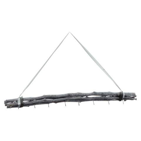 NaDeco Maulbeeren Bündel in 50/80cm, mit 5/8 Haken und Kordel Weidenbündel Weiden Bündel Zweig Deko Bündel Fensterdekoration Türhänger Fensterdeko Fensterhänger, Farbe:80cm grau | 8 Haken NaDeco Maulbeeren Bündel in 50/80cm, mit 5/8 Haken und Kordel Weidenbündel Weiden Bündel Zweig Deko Bündel Fensterdekoration Türhänger Fensterdeko Fensterhänger, Farbe:80cm grau | 8 Haken von NaDeco