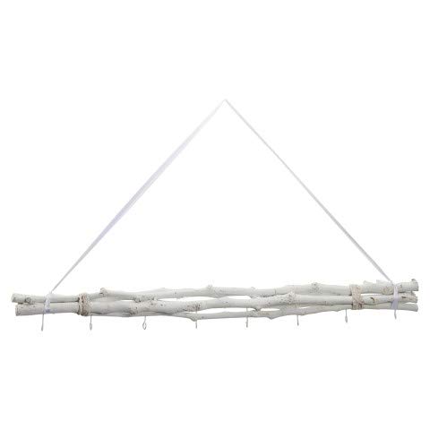 NaDeco Maulbeeren Bündel in 50/80cm, mit 5/8 Haken und Kordel Weidenbündel Weiden Bündel Zweig Deko Bündel Fensterdekoration Türhänger Fensterdeko Fensterhänger, Farbe:80cm weiß | 8 Haken NaDeco Maulbeeren Bündel in 50/80cm, mit 5/8 Haken und Kordel Weidenbündel Weiden Bündel Zweig Deko Bündel Fensterdekoration Türhänger Fensterdeko Fensterhänger, Farbe:80cm weiß | 8 Haken von NaDeco