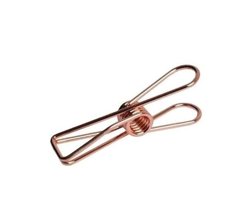NaDeco Metall Klammern in Gold und Kupfer wählbar, verpackt mit 12 Stück | Metall Clips in Gold und Kupfer | Büroklammern | Vielzweckklammern | Goldene Klammern | Deko Klammern, Farbe:Kupfer NaDeco Metall Klammern in Gold und Kupfer wählbar, verpackt mit 12 Stück | Metall Clips in Gold und Kupfer | Büroklammern | Vielzweckklammern | Goldene Klammern | Deko Klammern, Farbe:Kupfer von NaDeco