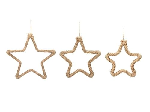 NaDeco Metallstern, umwickelt mit Juteseil, wählbar in den Größen 30, 35 und 50cm Dekostern aus Jute Dekostern zum Basteln Drahtstern für Wickeltechnik Makramee-Stern Metalldrahtstern, Größe:50 cm NaDeco Metallstern, umwickelt mit Juteseil, wählbar in den Größen 30, 35 und 50cm Dekostern aus Jute Dekostern zum Basteln Drahtstern für Wickeltechnik Makramee-Stern Metalldrahtstern, Größe:50 cm von NaDeco