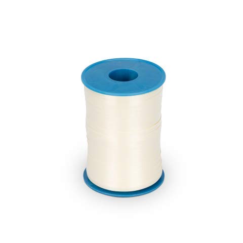 NaDeco Präsent Band America 500-m-Spule 5 mm 20 Farben zur Auswahl Ringelband Kräuselband Dekoband Schleifenband Floristikband Geschenkband Luftballons Schnur Polyband, Farbe:Creme | Beige NaDeco Präsent Band America 500-m-Spule 5 mm 20 Farben zur Auswahl Ringelband Kräuselband Dekoband Schleifenband Floristikband Geschenkband Luftballons Schnur Polyband, Farbe:Creme | Beige von NaDeco