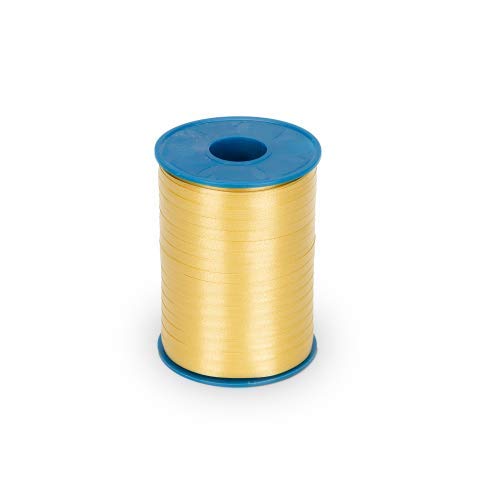 NaDeco Präsent Band America 500-m-Spule 5 mm 20 Farben zur Auswahl Ringelband Kräuselband Dekoband Schleifenband Floristikband Geschenkband Luftballons Schnur Polyband, Farbe:Gold NaDeco Präsent Band America 500-m-Spule 5 mm 20 Farben zur Auswahl Ringelband Kräuselband Dekoband Schleifenband Floristikband Geschenkband Luftballons Schnur Polyband, Farbe:Gold von NaDeco