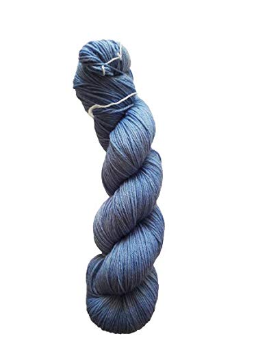 Sockenwolle Superfine handgefärbt - royalblue - 75% Schurwolle / 25% Polyamid - Australische Schurwolle 22 Mikron 100 g ca 400 m Sockenwolle Superfine handgefärbt - royalblue - 75% Schurwolle / 25% Polyamid - Australische Schurwolle 22 Mikron 100 g ca 400 m von NaRoKnit