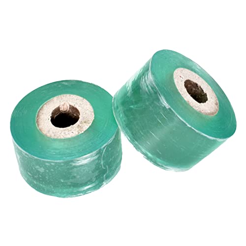 Naapesi 2 Rolle Pfropfband Set, 200 m * 3 cm Grafting Tape, Veredelungsband Dehnbares und Feuchtigkeit, Pflanze Dehnbare Band für Obstbäume Pflanzen Wundverschluss Reparatur Garten Graft -Grün (2) von Naapesi