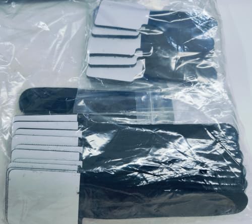 Klettband Selbstklebend, Selbstklebend Extrastark, 20 PCS 150mm x 35mm, 20 PCS 90mm x 30mm, Schwarz, Klebepads Doppelseitig, für Handwerk, Heim-und Büroanwendungen von Befestigen und Aufhängen Klettband Selbstklebend, Selbstklebend Extrastark, 20 PCS 150mm x 35mm, 20 PCS 90mm x 30mm, Schwarz, Klebepads Doppelseitig, für Handwerk, Heim-und Büroanwendungen von Befestigen und Aufhängen von Naapesi