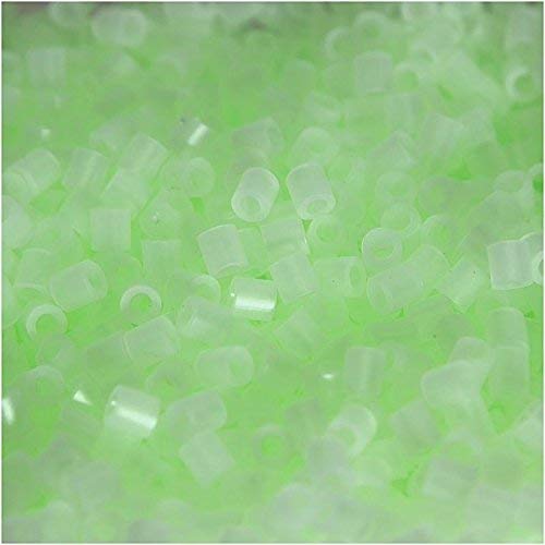 Nabbi Schmelzperlen aus Kunststoff, Plastik, Glow in The Dark, 1100-Piece von Nabbi