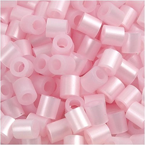 Nabbi Schmelzperlen aus Kunststoff, Plastik, Light Pink Mother of Pearl, 1100-Piece von Nabbi